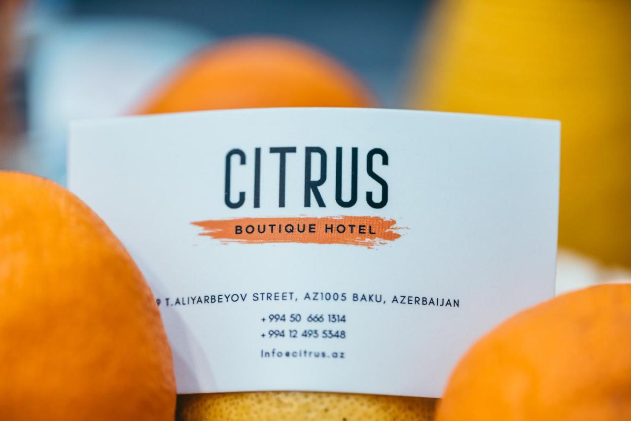 Citrus Boutique Hotel Баку Екстер'єр фото